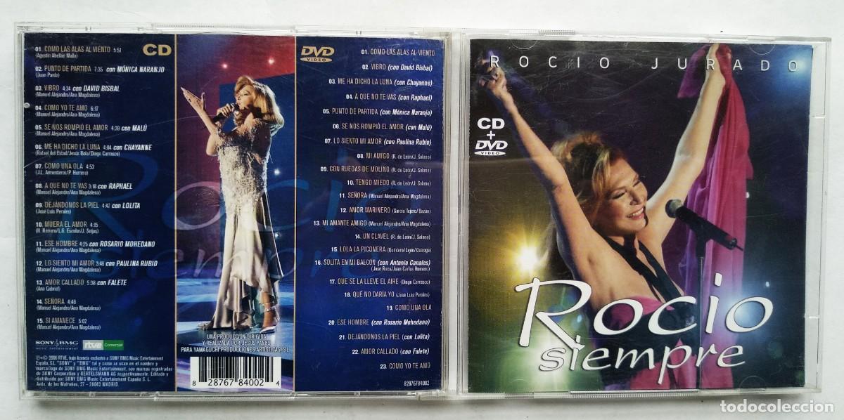 CDs de m&uacute;sica: ROC&Iacute;O JURADO. SIEMPRE. CD. - Foto 1