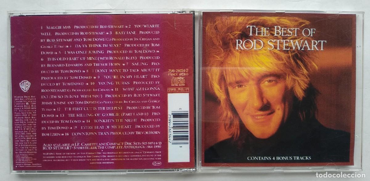 CDs de M&uacute;sica: ROD STEWART. THE BEST OF. CD.