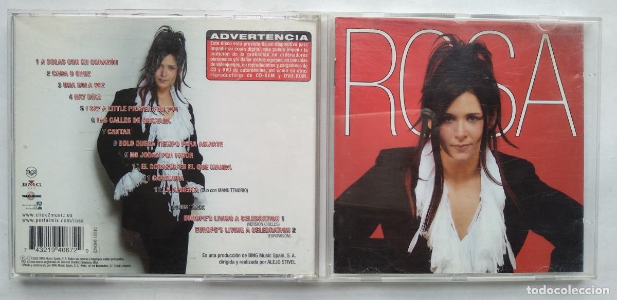 CDs de M&uacute;sica: R0SA. A SOLAS CON MI CORAZ&Oacute;N. CD.