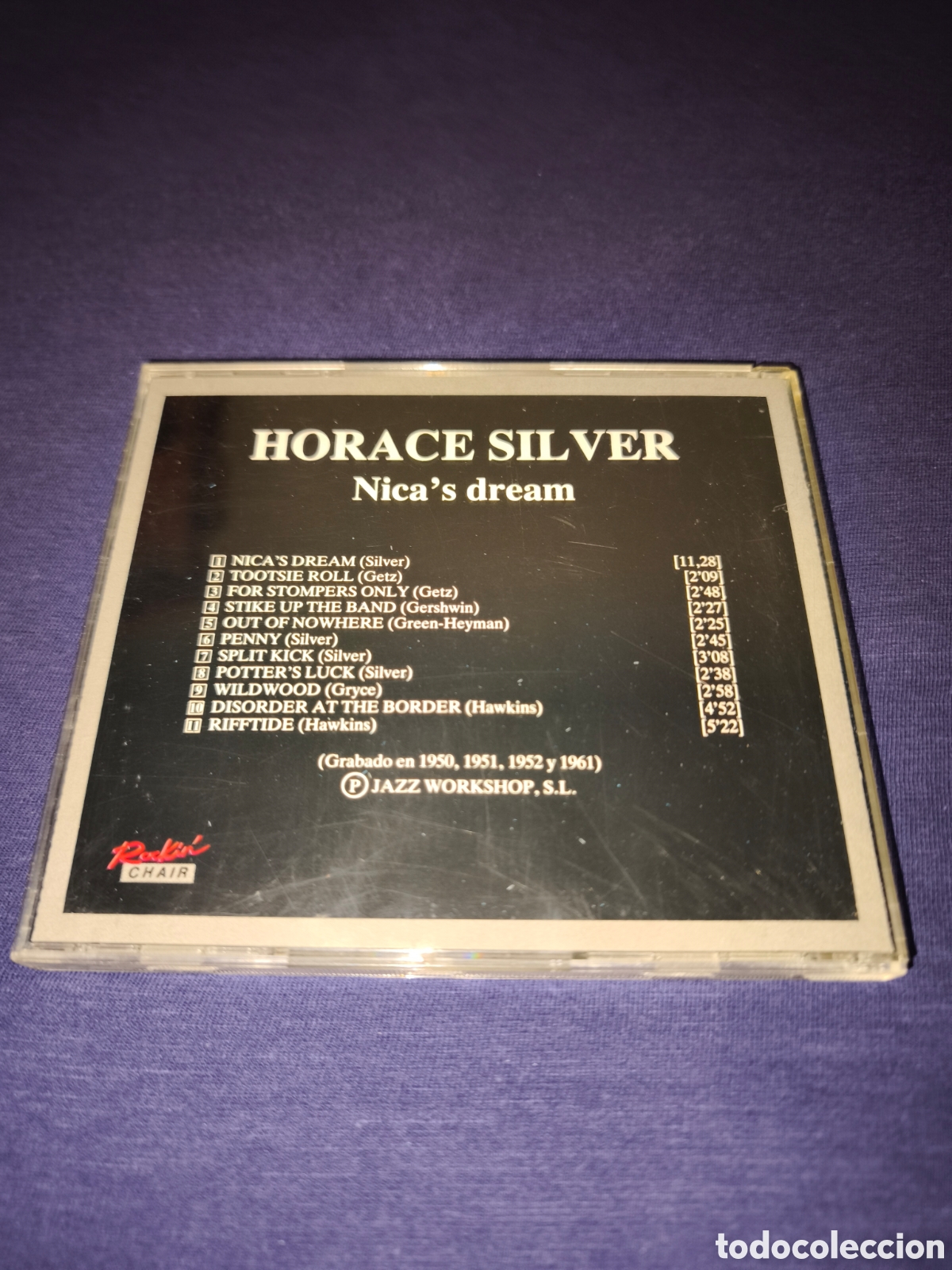 CDs de m&uacute;sica: Horace Silver Nicas Dream - Foto 2