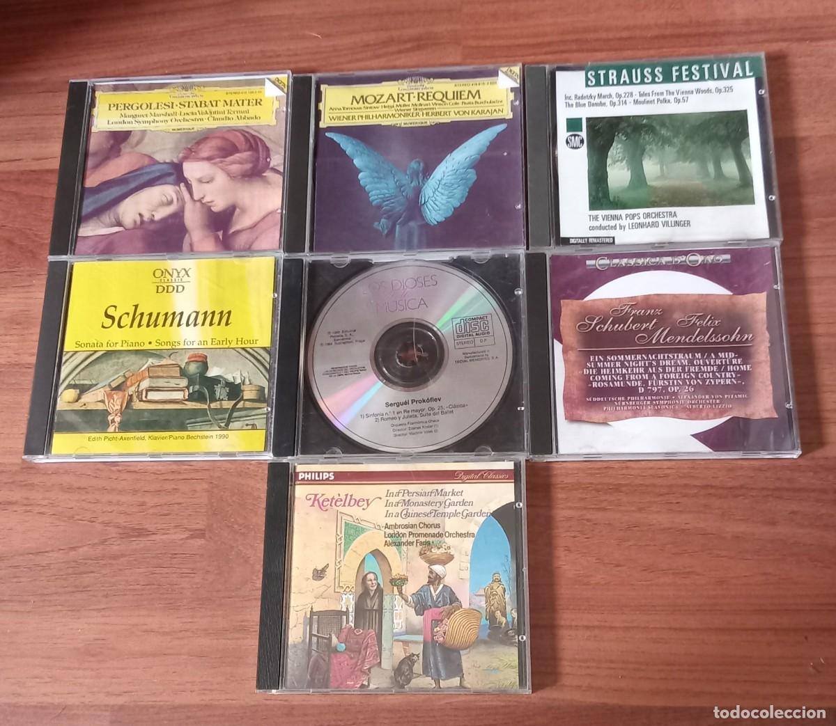 CDs de M&uacute;sica: lote 7 CD musica clasica