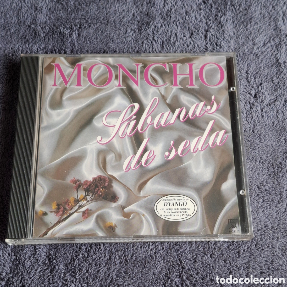 CDs de M&uacute;sica: CD75. Moncho - S&aacute;banas De Seda, Boleros, Con La Colaboraci&oacute;n De Dyango, Cd, &Aacute;lbum, Horus, 1993.