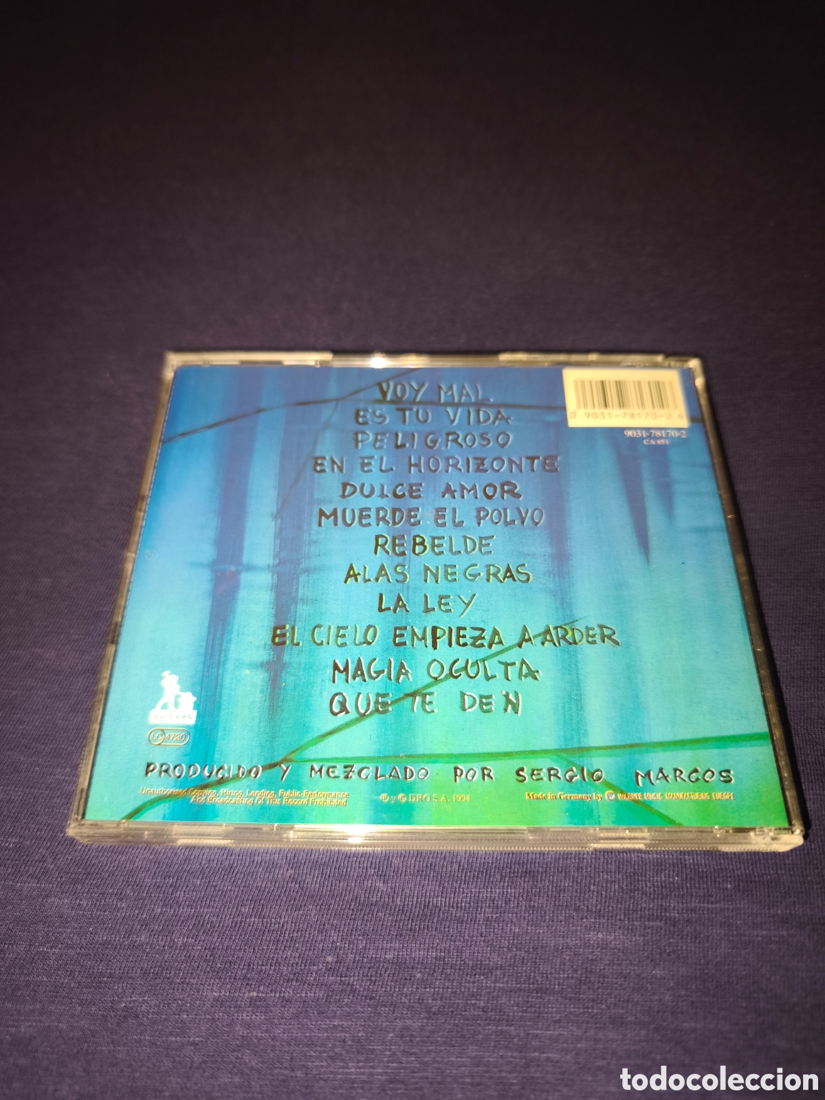 CDs de m&uacute;sica: Hamlet Peligroso CD Rock - Foto 2