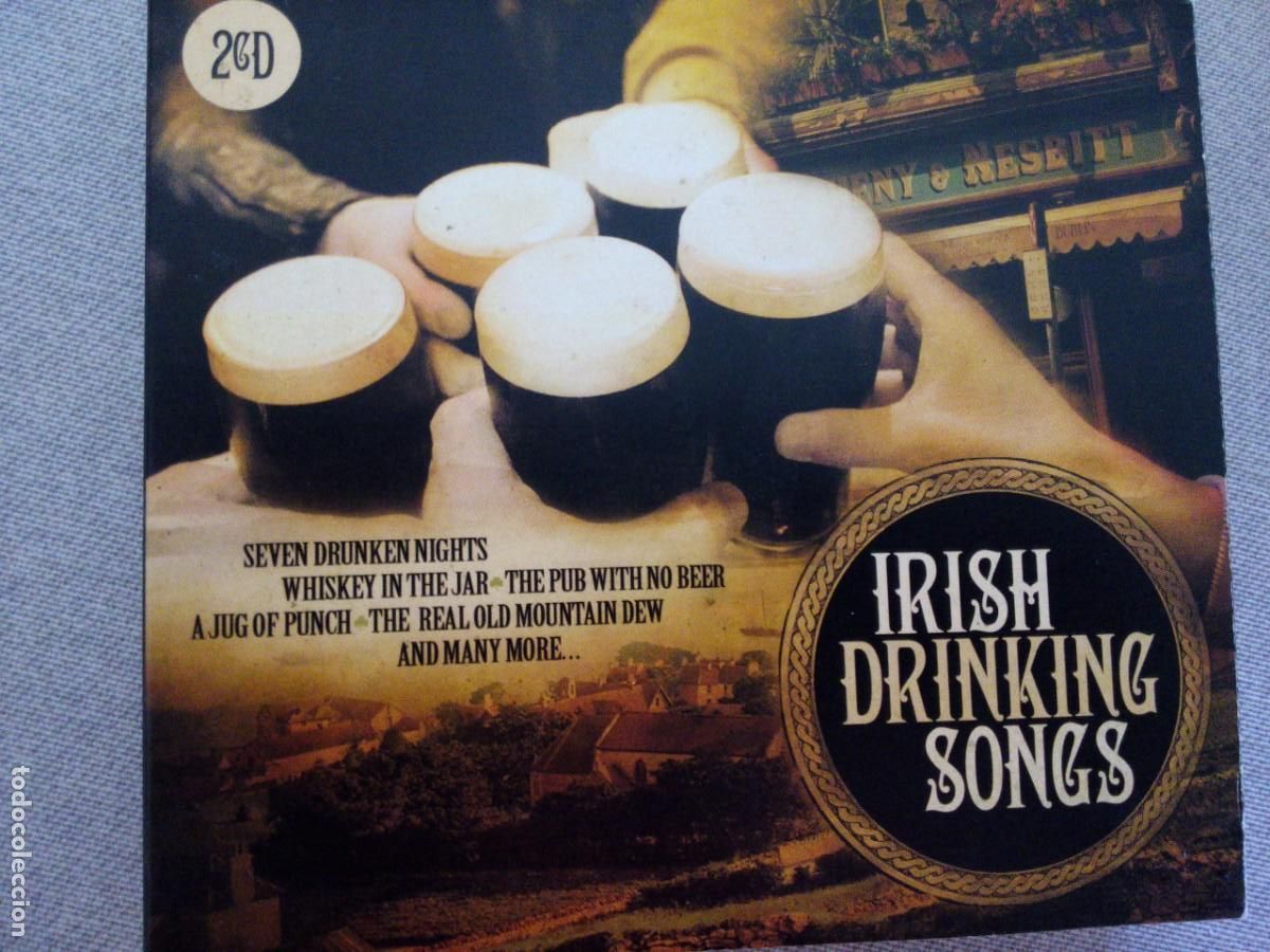 CDs de M&uacute;sica: IRISH DRINKING SONGS 2XCD ESTUCHE