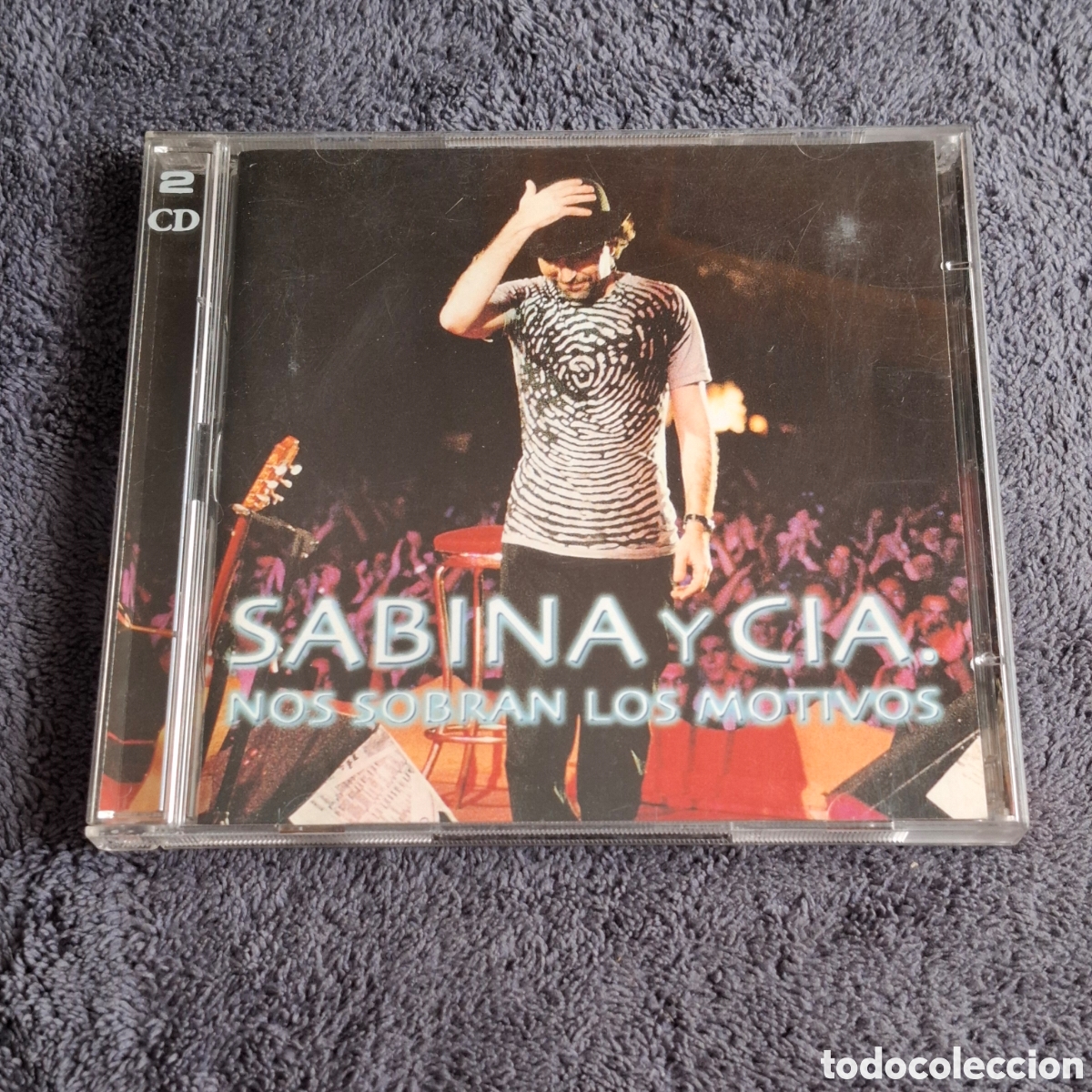 CDs de M&uacute;sica: CD78. Sabina Y Cia - Nos Sobran Los Motivos, &Aacute;lbum, 2 Cd's, Ac&uacute;stico Y El&eacute;ctrico, BMG, 2000.