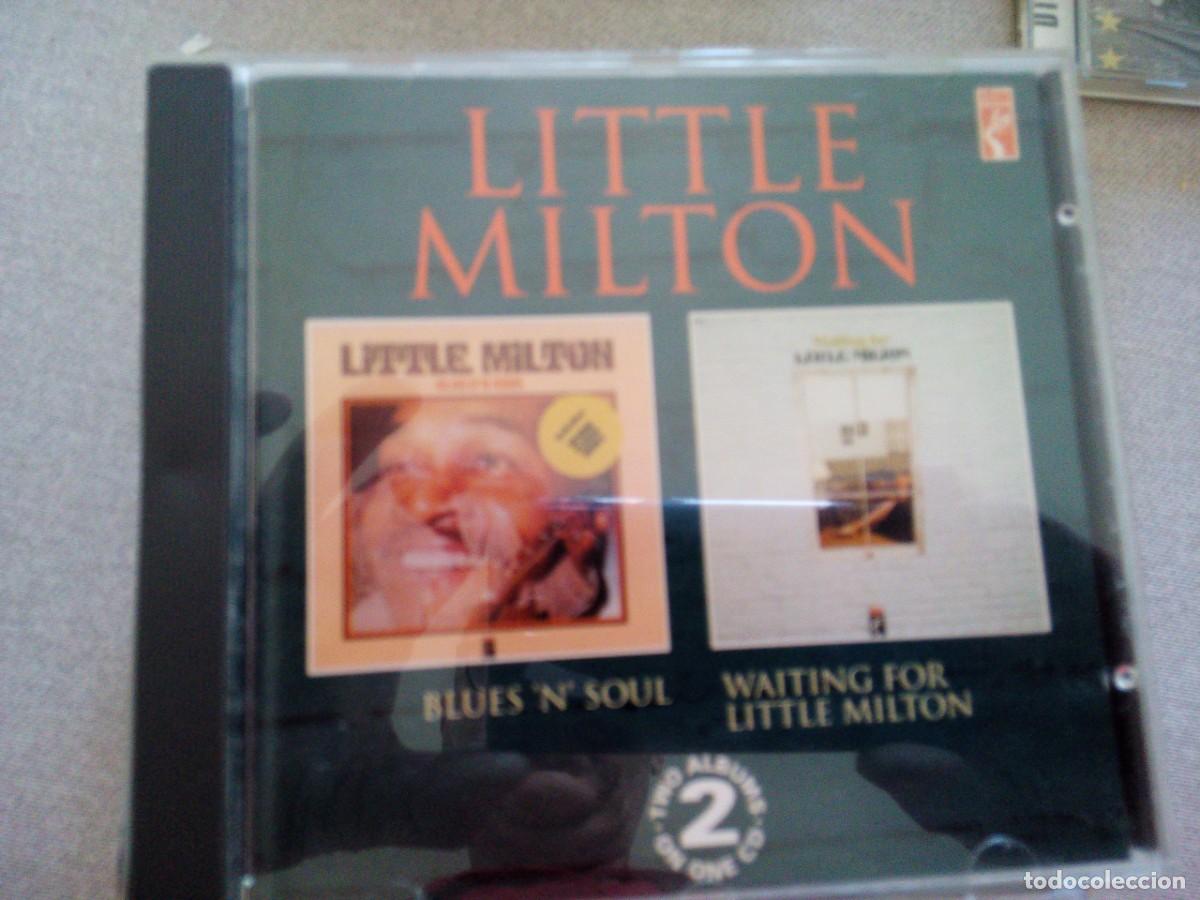 CDs de M&uacute;sica: Little Milton &lrm;&ndash; Waiting For Little Milton / Blues 'N' Soul CD
