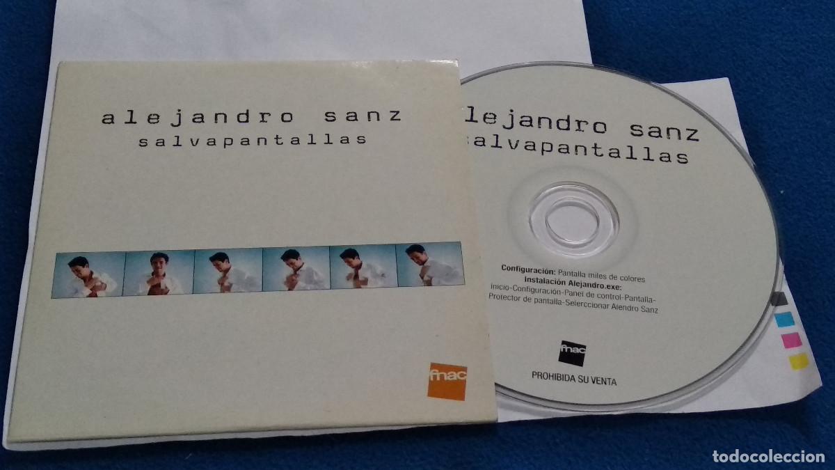 CDs de M&uacute;sica: Alejandro Sanz cd-rom promocional FNAC Salvapantallas A&ntilde;o 2000 - MUY RARO