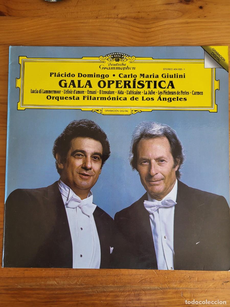CDs de M&uacute;sica: PL&Aacute;CIDO DOMINGO. CARLO M&ordf; GIULINI. GALA OPER&Iacute;STICA