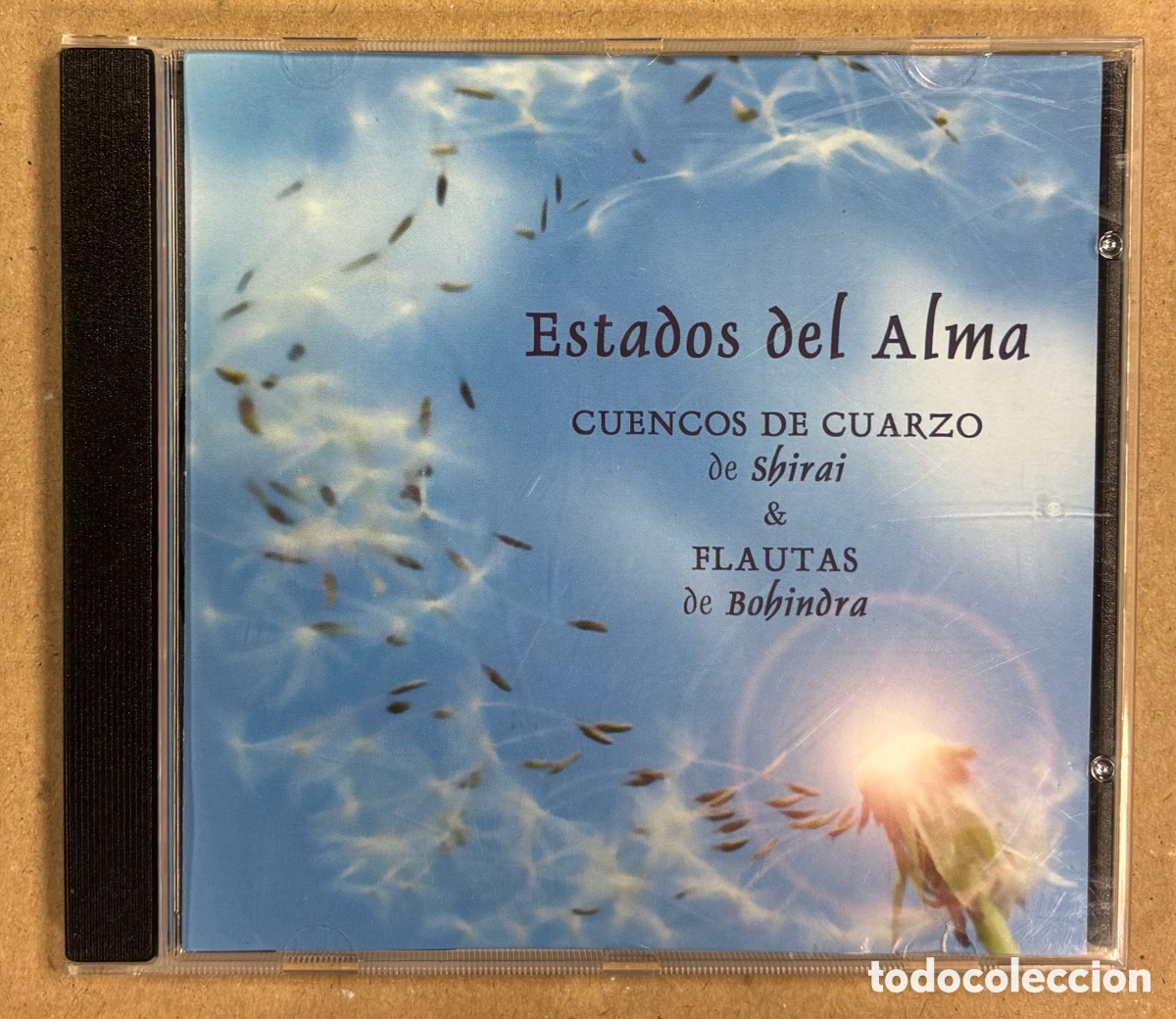 CDs de M&uacute;sica: CD. ESTADOS DEL ALMA. CUENCOS DE CUARZO DE SHIRAI & FLAUTAS DE BOHINDRA.