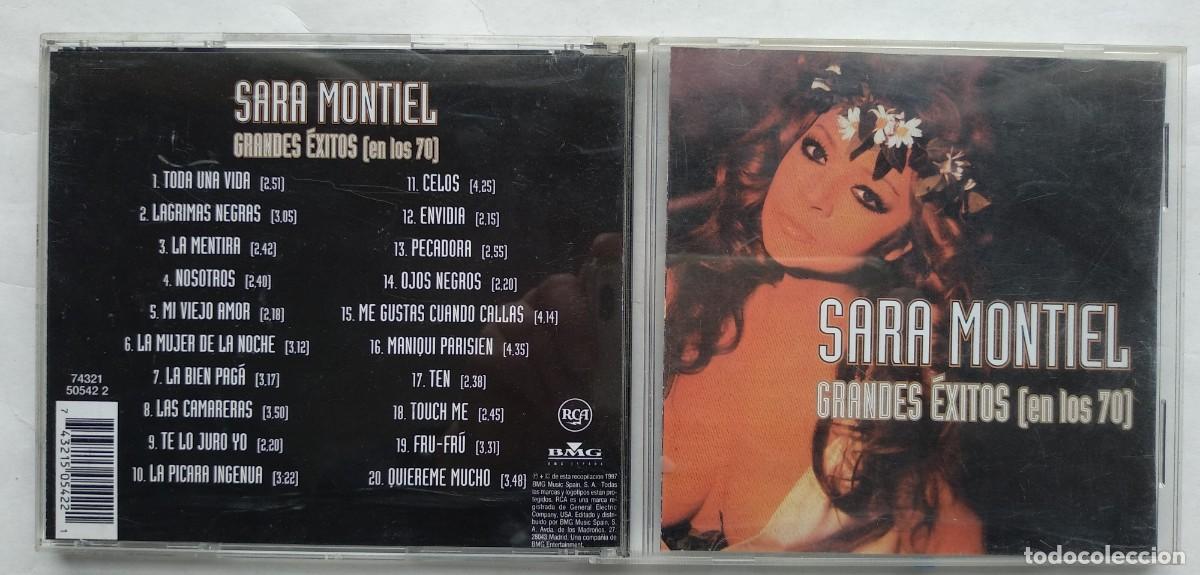 CDs de m&uacute;sica: SARA MONTIEL. GRANDES &Eacute;XITOS. CD. - Foto 1