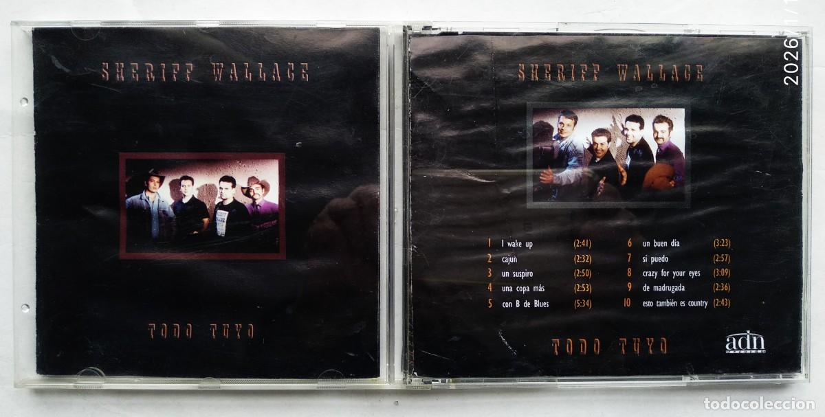 CDs de M&uacute;sica: SHERIFF WALLAGE. TODO TUYO. CD.