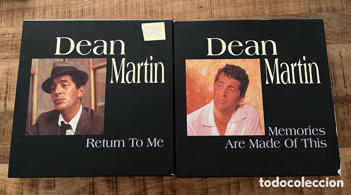 CDs de M&uacute;sica: Dean Martin 2 box set 8 x 8 ced&eacute;s Bear Family