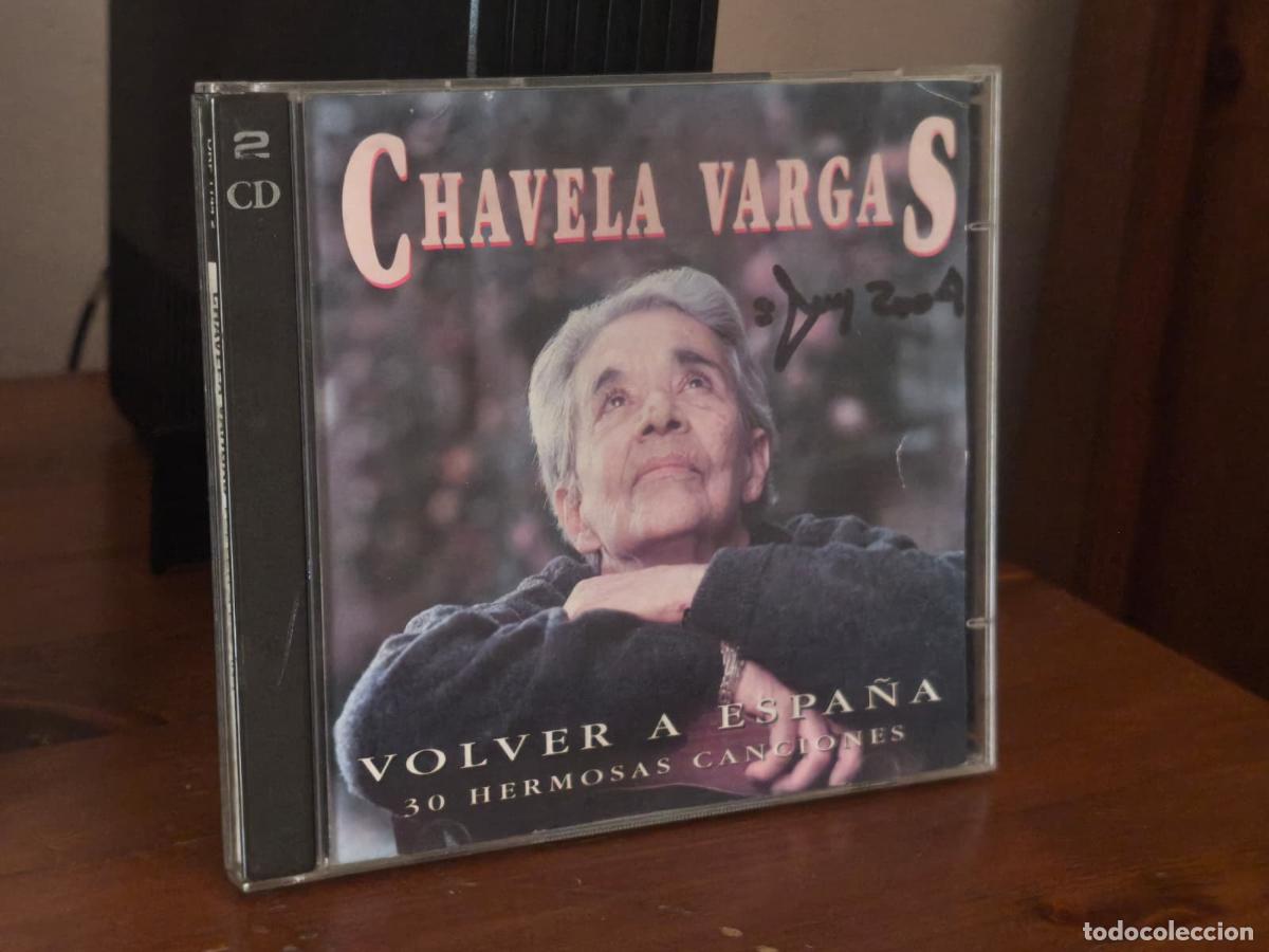 CDs de M&uacute;sica: CD - CHAVELA VARGAS - VOLVER A ESPA&Ntilde;A (EST22)