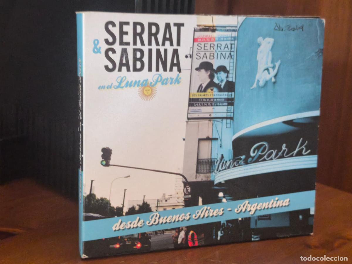 CDs de M&uacute;sica: CD - SERRAT & SABINA - EN EL LUNA PARK - CD + DVD (EST22)