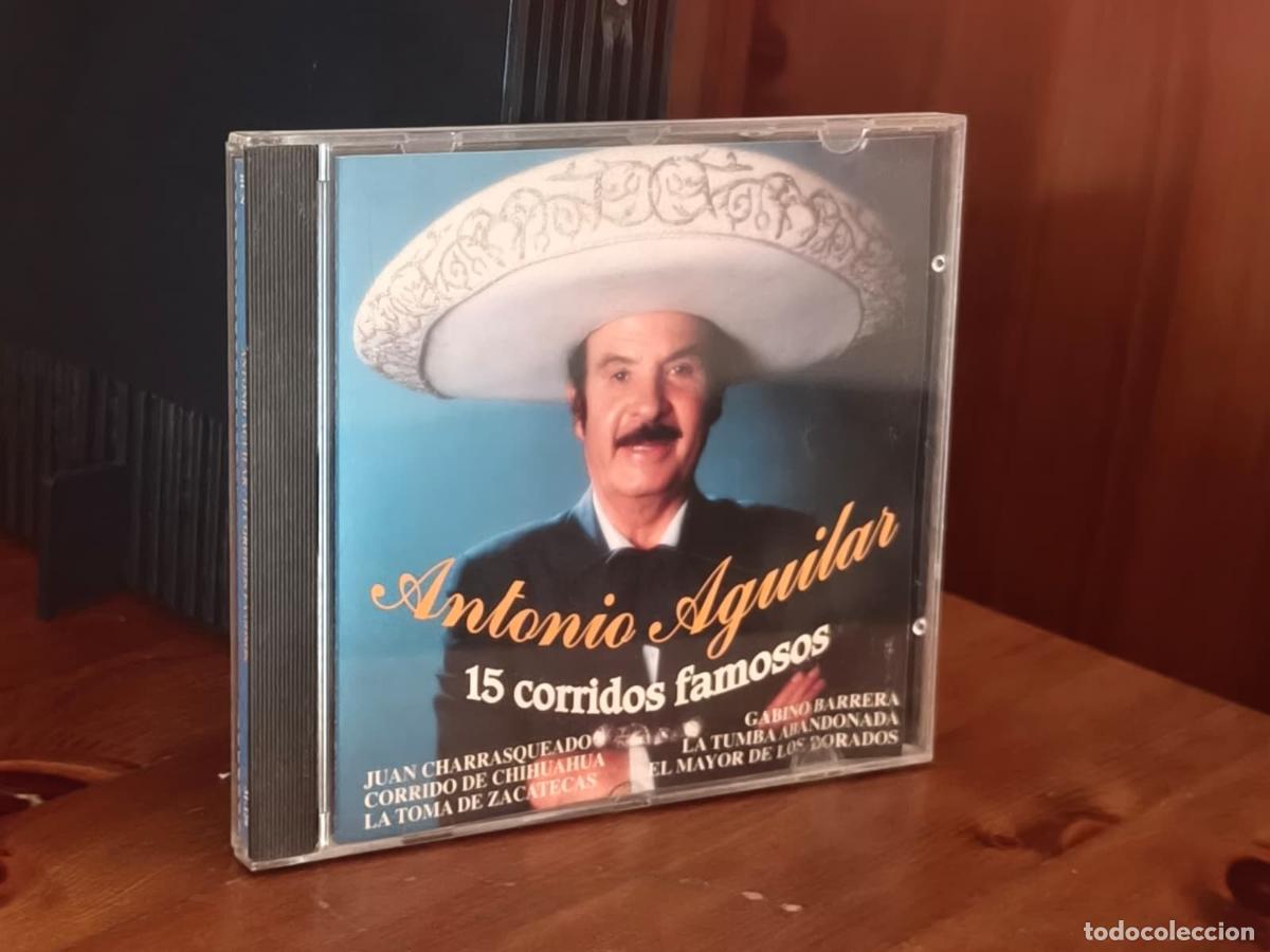 CDs de M&uacute;sica: CD - ANTONIO AGUILAR - 15 CORRIDOS FAMOSOS (EST22)