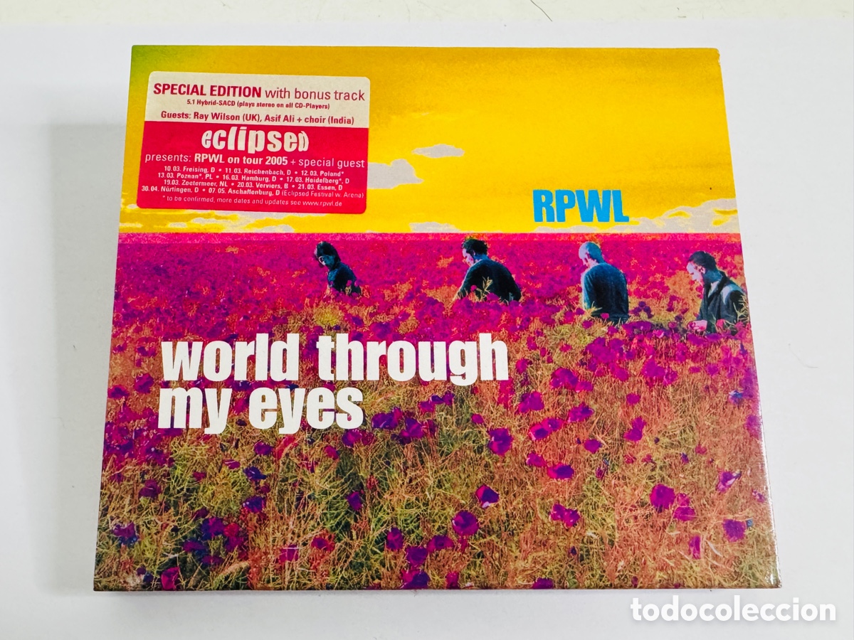 CDs de M&uacute;sica: CD World Through My Eyes de la banda de rock progresivo alemana RPWL