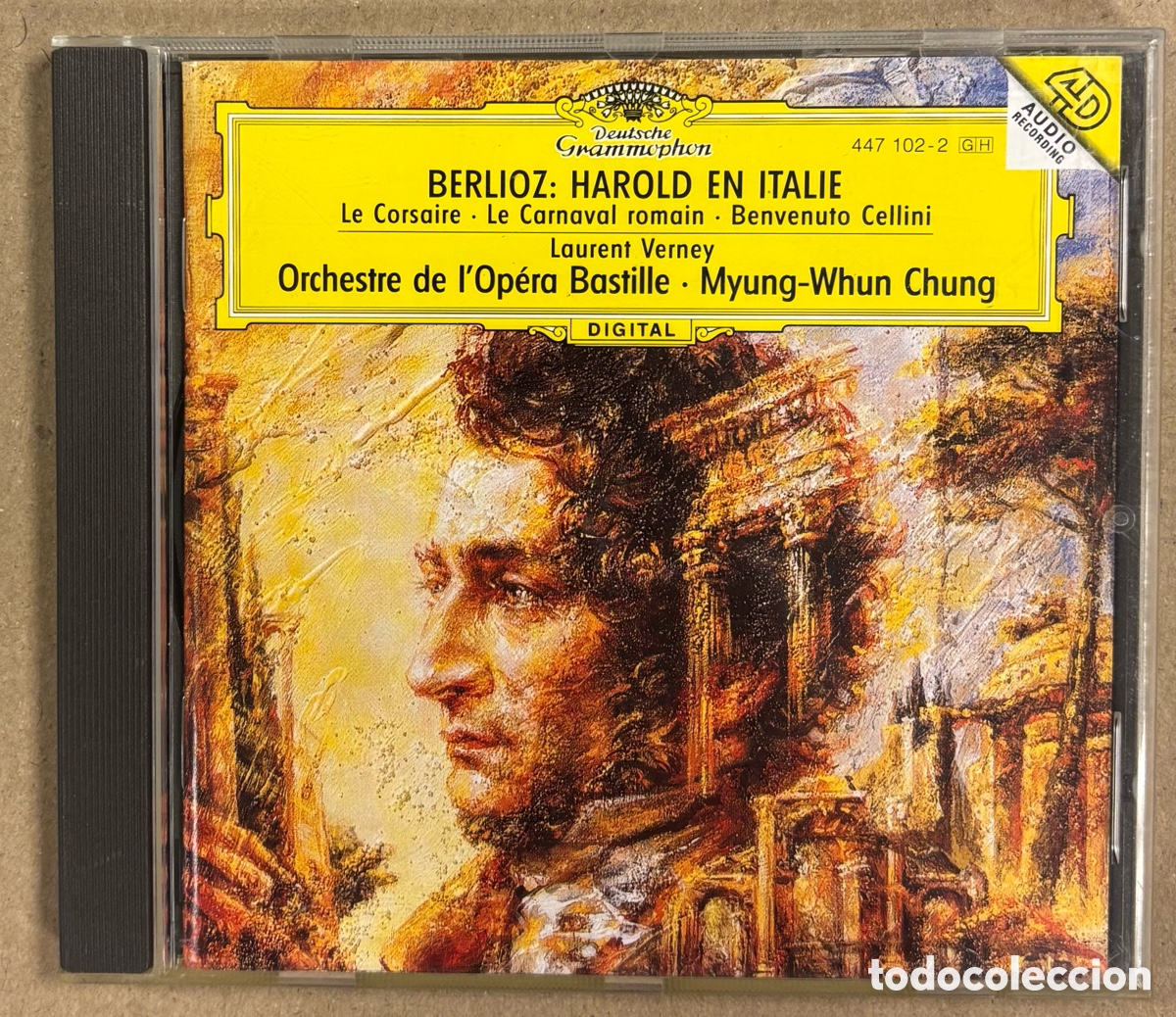 CDs de M&uacute;sica: CD. BERLIOZ: HAROLD EN ITALIE - 3 OUBERTUREN. VERNEY / ORCHESTRE DE L&rsquo;OPERA BASTILLE. CHUNG.