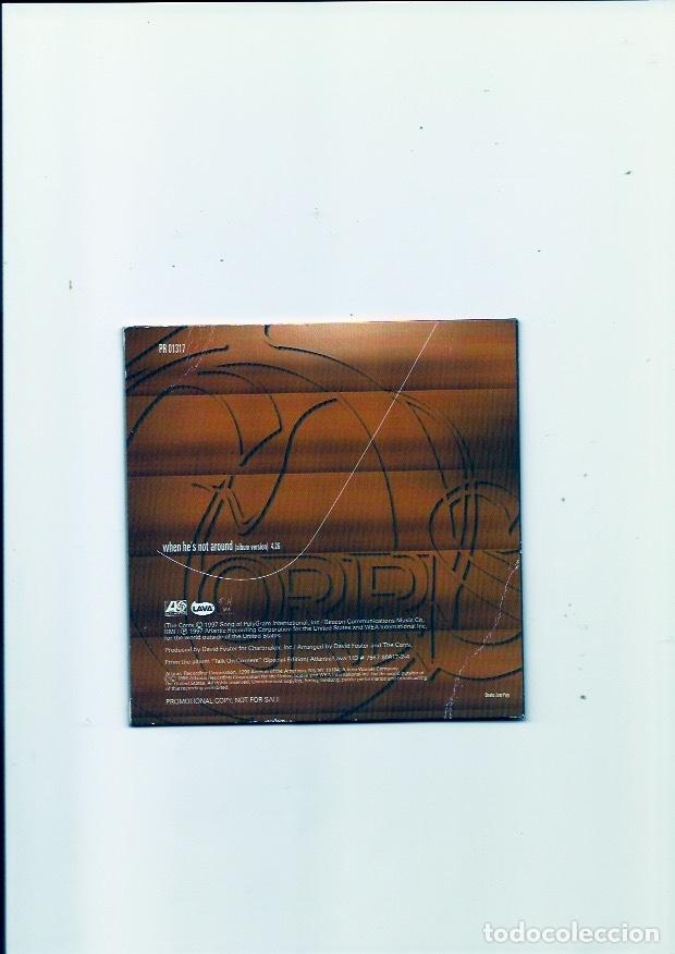 CDs de m&uacute;sica: THE CORRS. When hes not around. (cd single 1998) - Foto 2