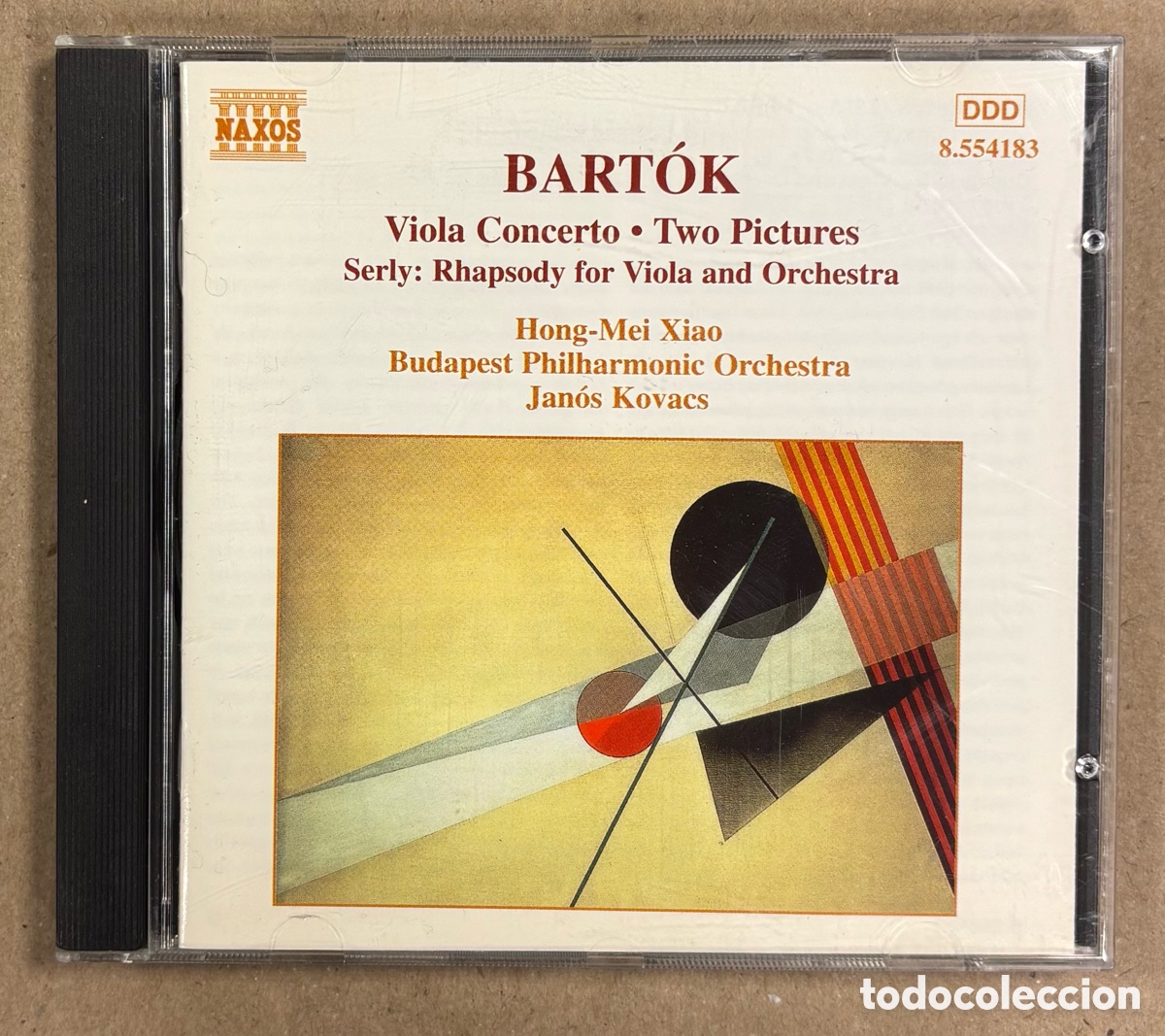 CDs de M&uacute;sica: CD. BART&Oacute;K: VIOLA CONCERTO - TWO PICTURES. HONG-MEI XIAO / JAN&Oacute;S KOVACS.