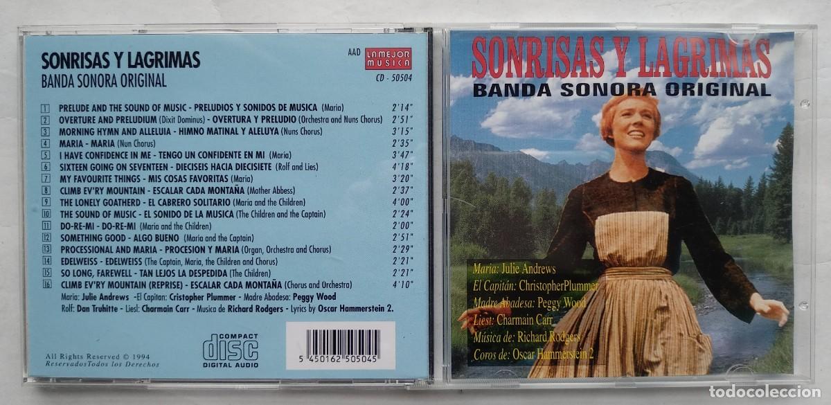 CDs de M&uacute;sica: JULIE ANDREWS. SONRISAS Y L&Aacute;GRIMAS CD.