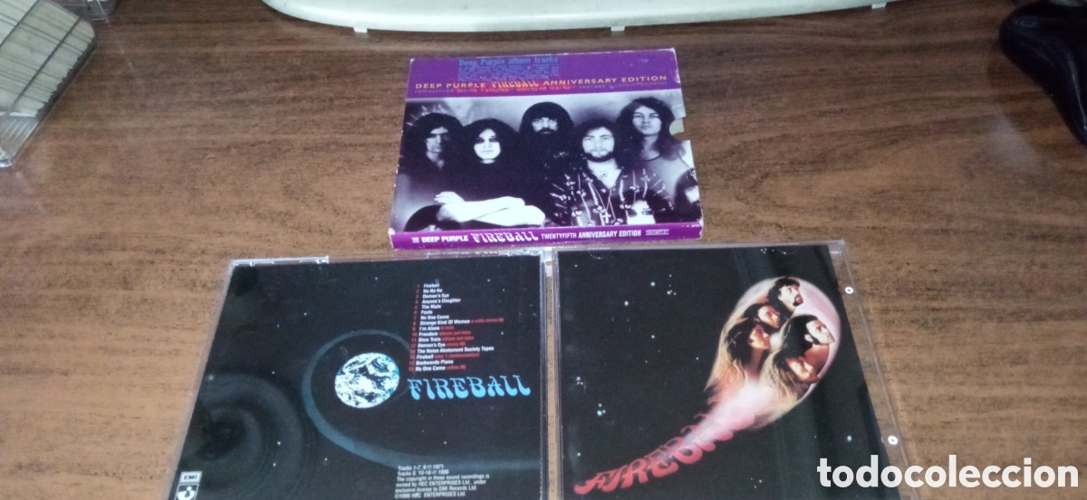 CDs de M&uacute;sica: DEEP PURPLE - FIREBALL (25Th Anniversay Edition)