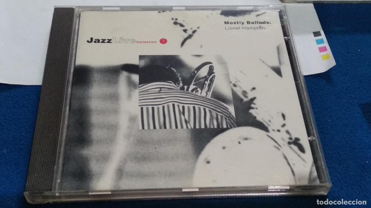 CDs de M&uacute;sica: JAZZ LIVE COLLECTION 1. MOSTLY BALLADS, LIONEL HAMPTON - CD 1996