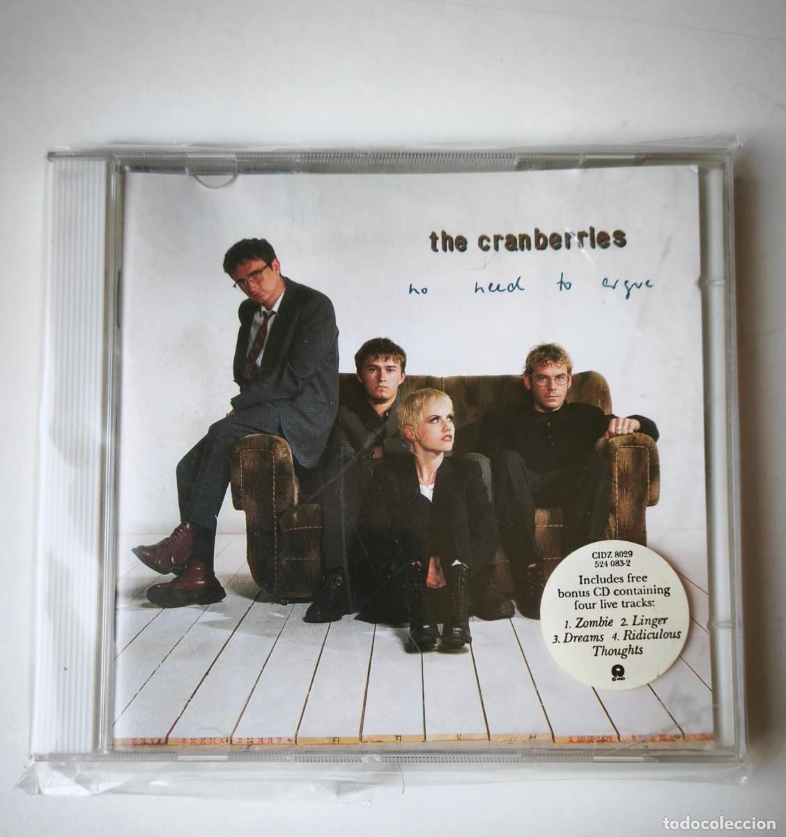 CDs de M&uacute;sica: THE CRANBERRIES-NO NEEDTO ARGUE (1994 ISLAND CD2.8029542) CD.
