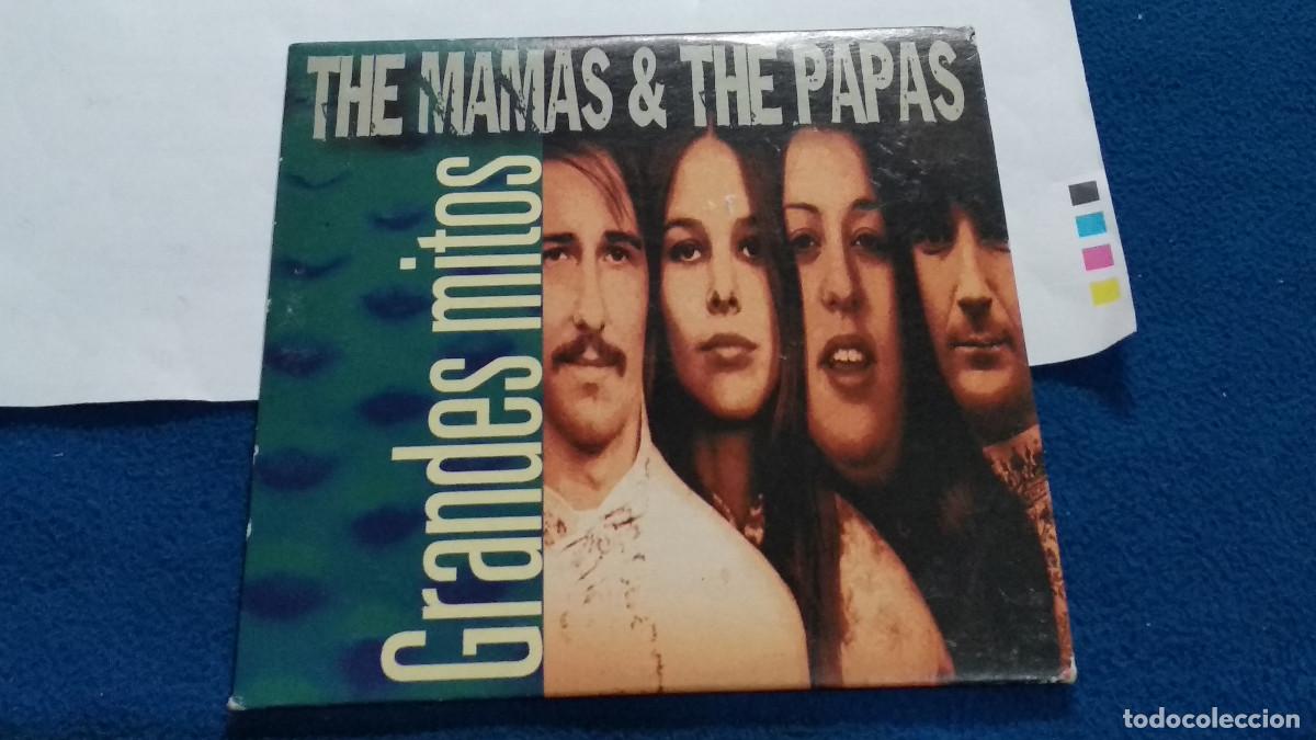CDs de M&uacute;sica: THE MAMAS & THE PAPAS - GRANDES MITOS - CD 5 TEMAS - UNIVERSAL 2000 POP ROCK