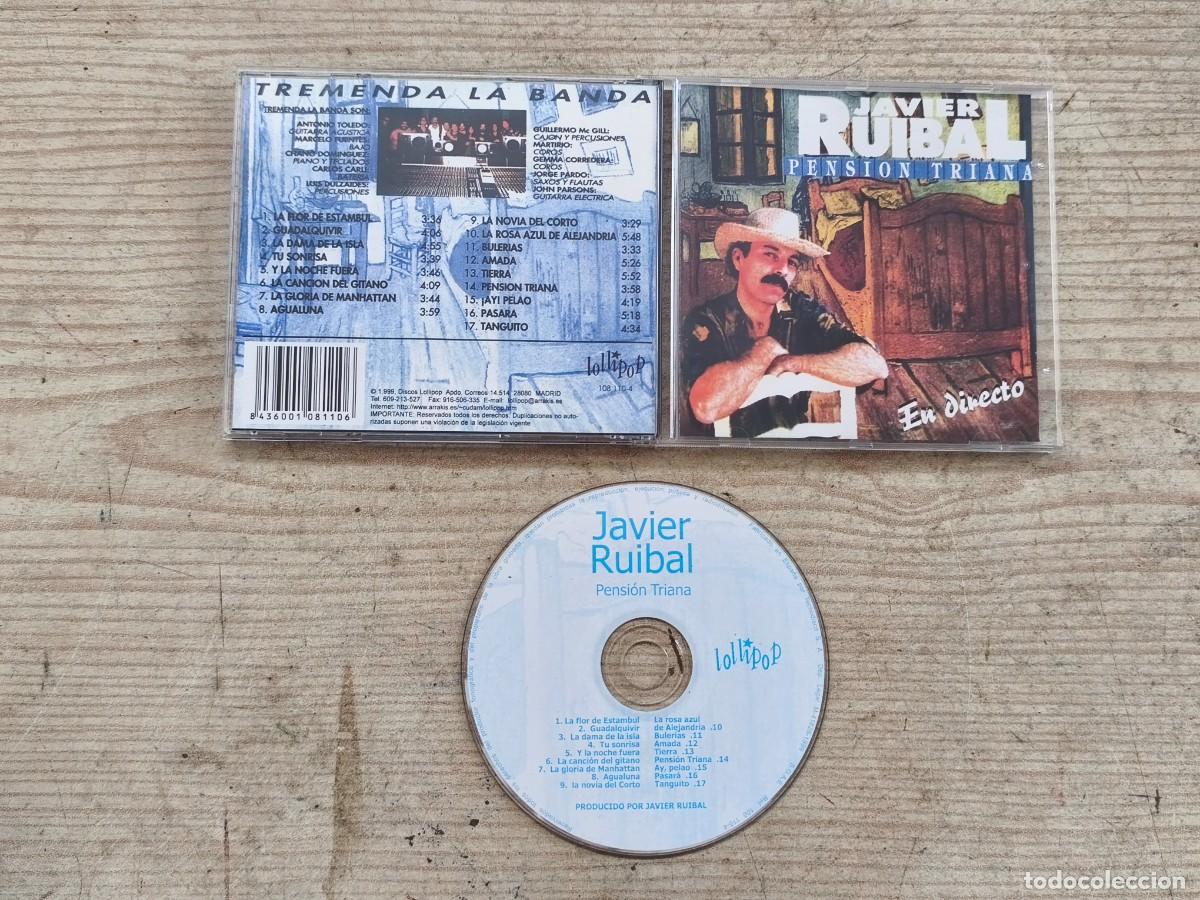 CDs de M&uacute;sica: Javier Ruibal - Pensi&oacute;n Triana - En Directo CD