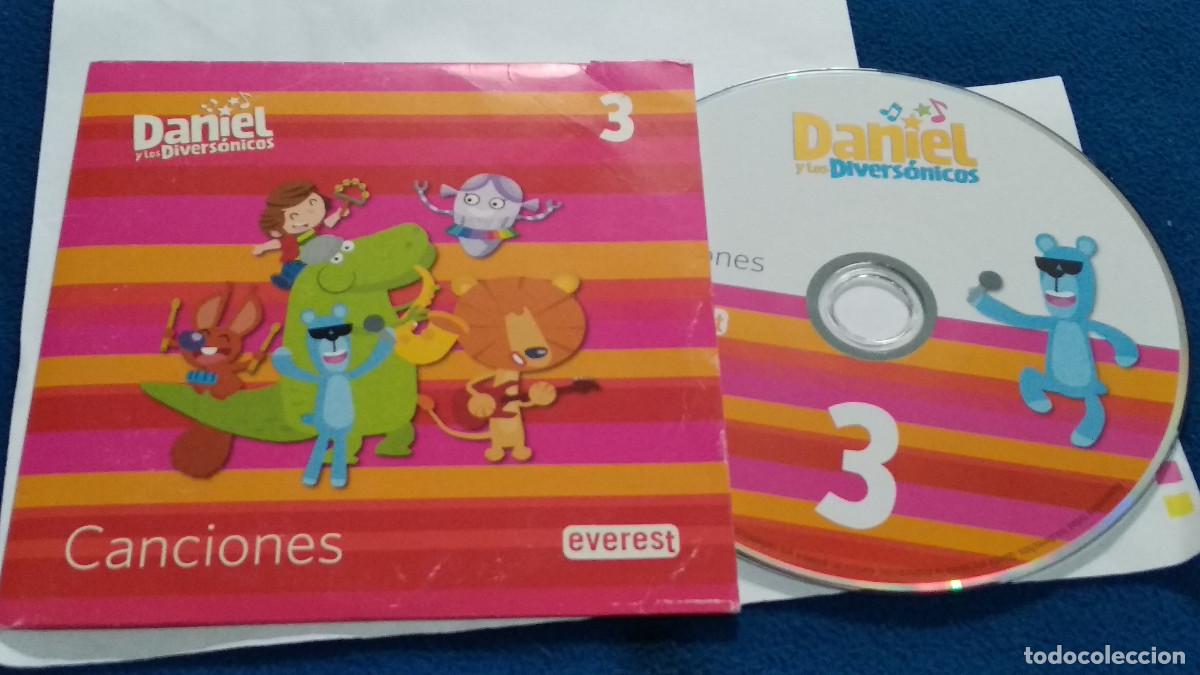 CDs de M&uacute;sica: DANIEL Y LOS DIVERSONICOS &rdquo;CANCIONES VOL 3&rdquo; CD 27 TRACKS EVEREST - CANCIONES INFANTILES