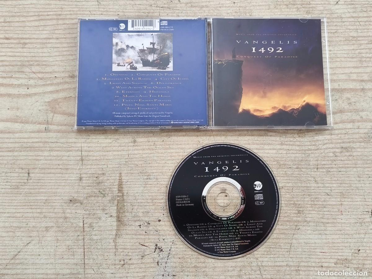 CDs de M&uacute;sica: Vangelis - 1492 - Conquest of Paradise CD