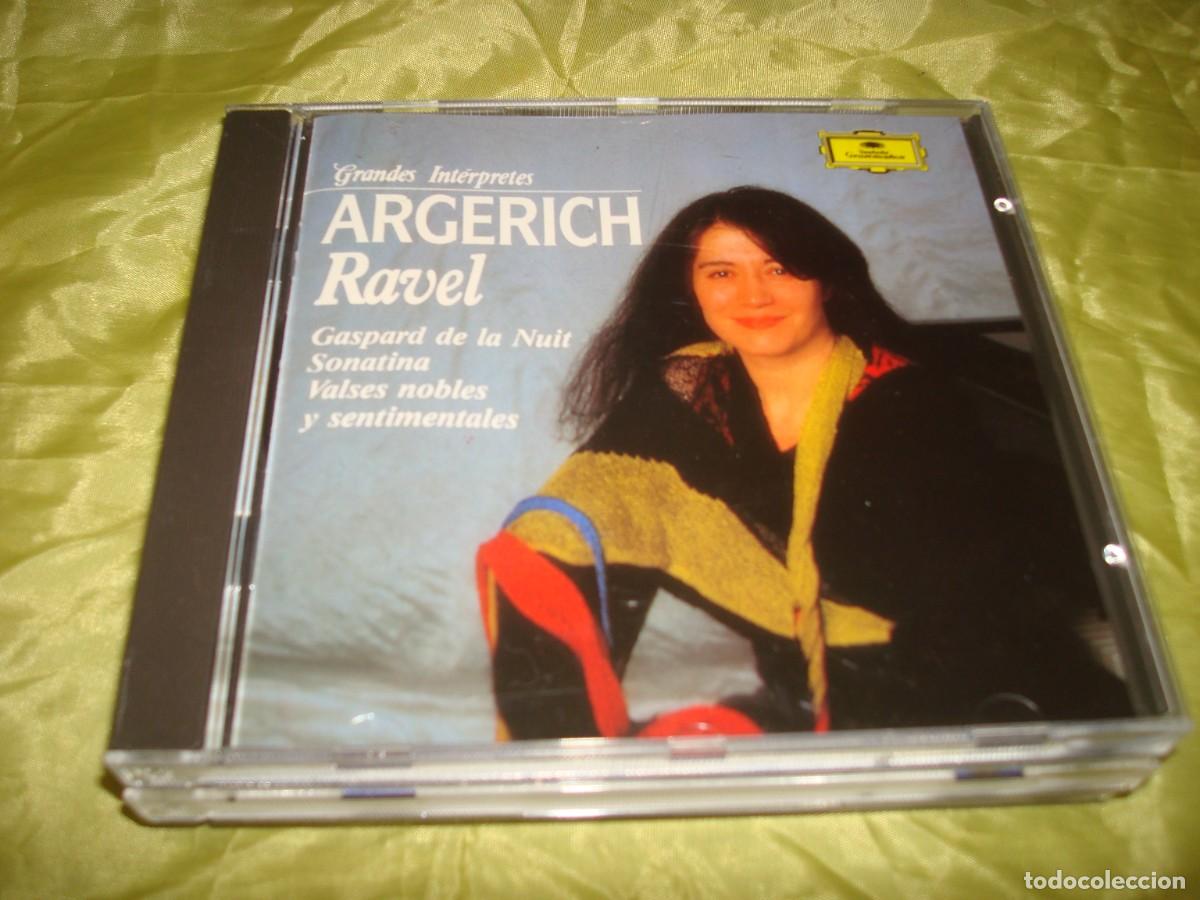 CDs de M&uacute;sica: GRANDES INTERPRETES : ARGERICH. RAVEL. GASPARD DE LA NUIT. CD. IMPECABLE(#)