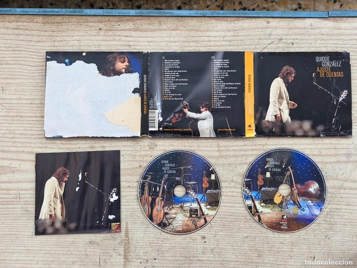 CDs de M&uacute;sica: Quique Gonz&aacute;lez - Ajuste De Cuentas CD + DVD