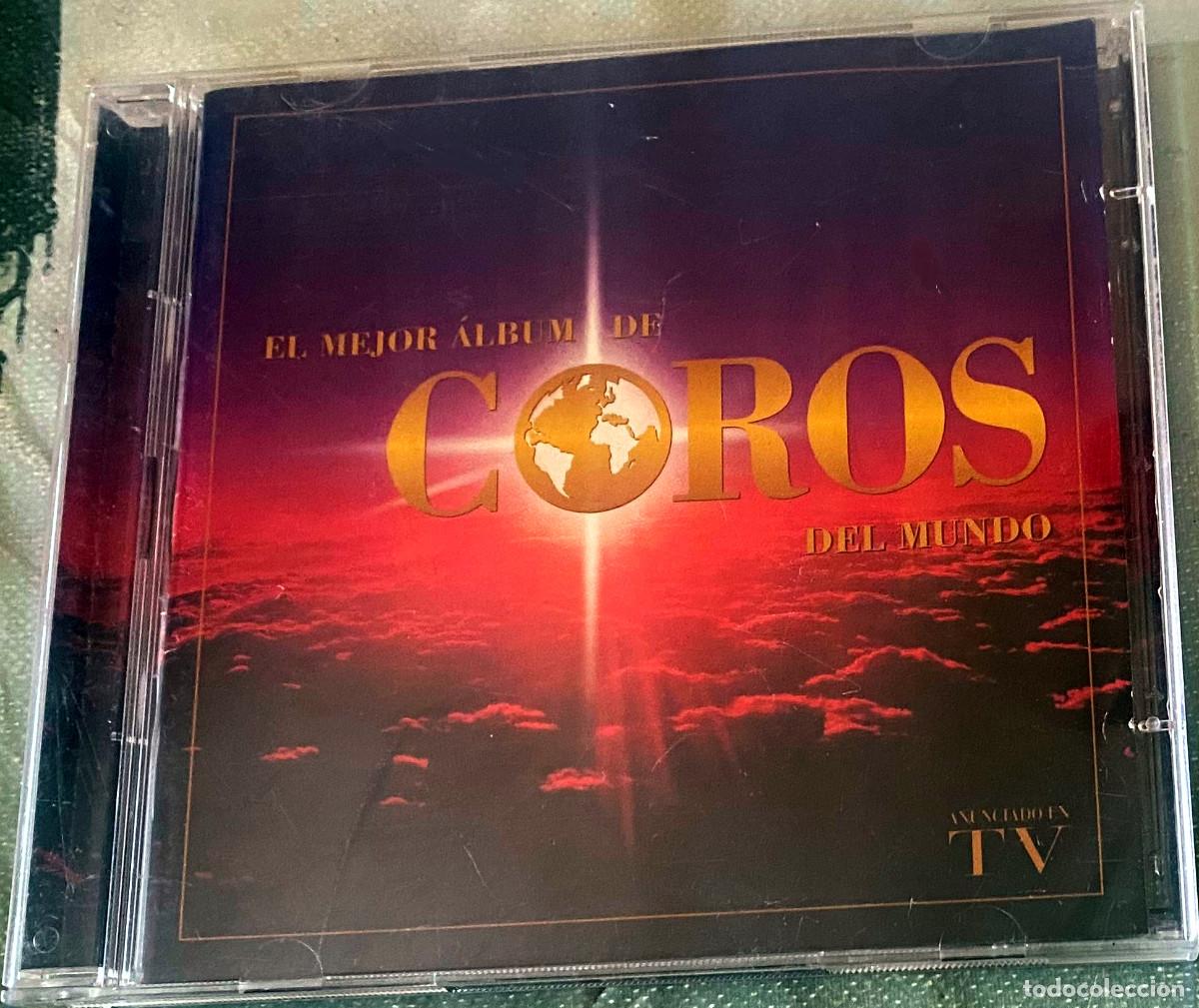 CDs de M&uacute;sica: 'El Mejor &Aacute;lbum de Coros del Mundo'. Vivaldi, Bach, Mozart, Haydn, etc. 40 temas. 2 CDs. Buen estado