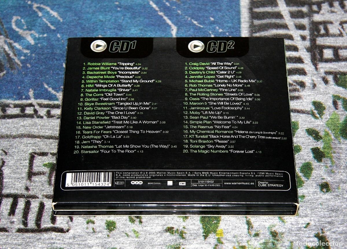 CDs de m&uacute;sica: ⭐️Play - Los &Eacute;xitos Internacionales del A&ntilde;o 2005 &lrm;- WEA - DIGIPACK EDITION - 2 CD SET⭐️ - Foto 2