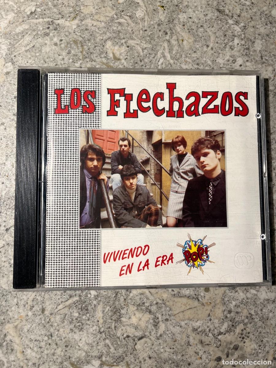 CDs de m&uacute;sica: CD Los Flechazos &ndash; Viviendo En La Era Pop. MOD - Foto 1