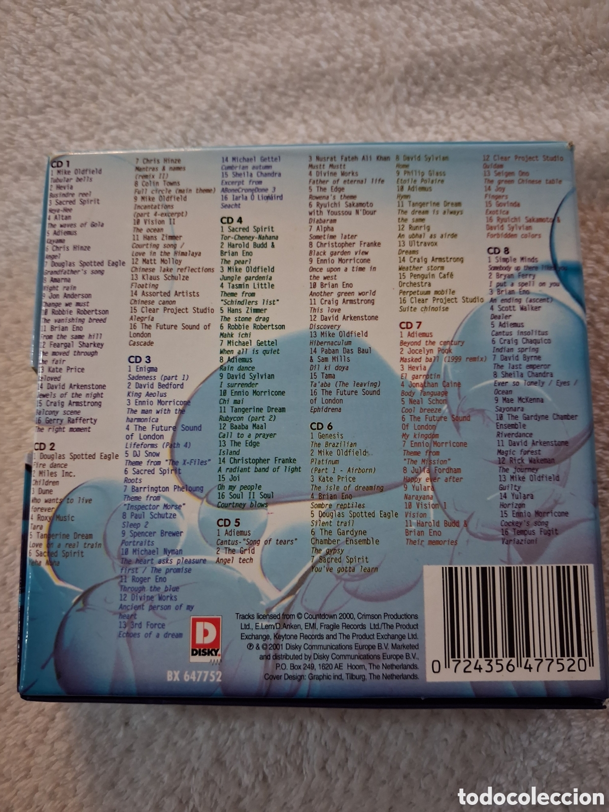 CDs de m&uacute;sica: Chillout moods 1Box, 8 cd - Foto 2