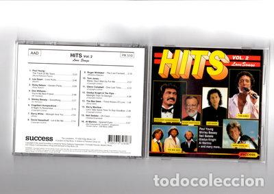 CD de M&uacute;sica: Hits Vol. 2 &bull; Love Songs- 5708574326087