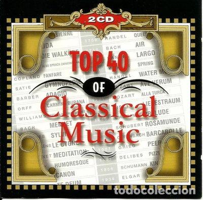 CDs de M&uacute;sica: Top 40 of Classical Music- 0724357055727
