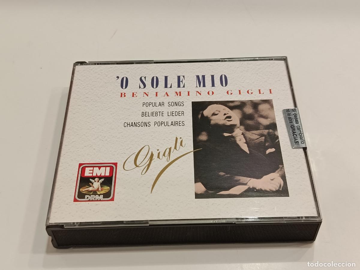 CDs de M&uacute;sica: BENIAMINO GIGLI - POPULAR SONGS - &acute;O SOLE MIO - EMI ANGEL R. 2 CD CHS 7 63390 CDHB 63390 -PRECINTADO
