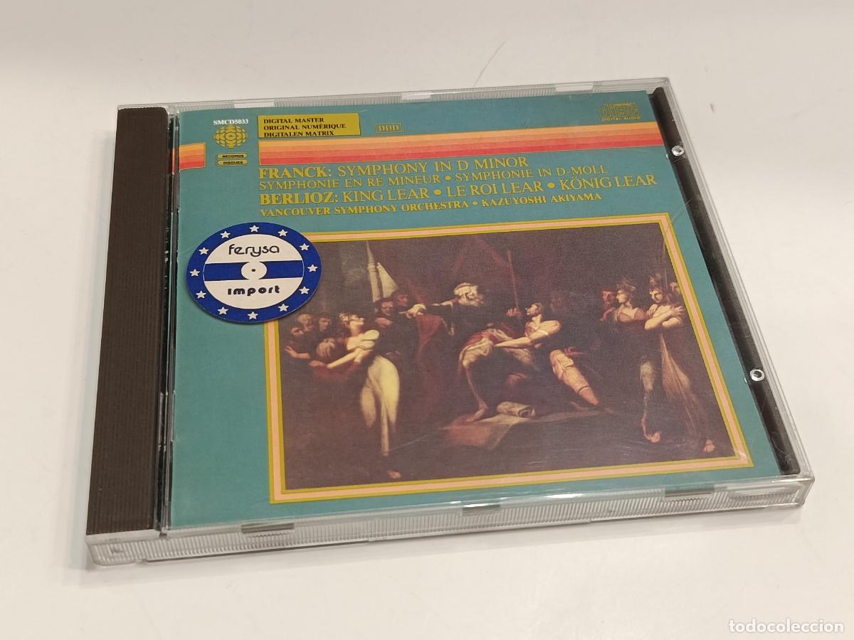 CDs de M&uacute;sica: FRANK & BERLIOZ - SYMPHONY & KING LEAR - CBC ENTERPRISES RECORDS / RADIO CANADA CD SMCD5033 - NUEVO
