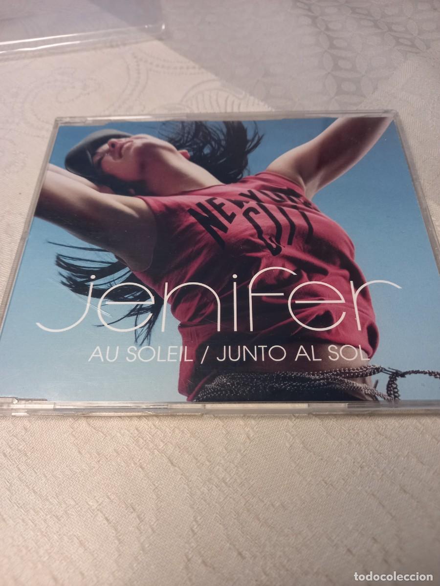 CDs de M&uacute;sica: RAR SINGLE CD. JENIFER. JUNTO AL SOL. AU SOLEIL. 4 TRACKS
