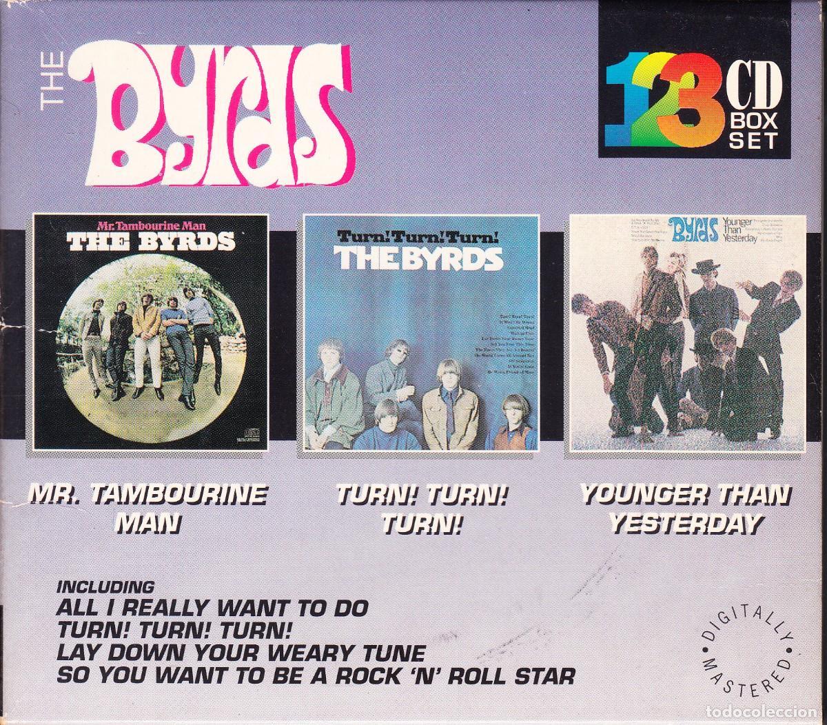 CDs de M&uacute;sica: THE BYRDS. BOX CON SUS TRES PRIMEROS CD&acute;S. 3 CD.
