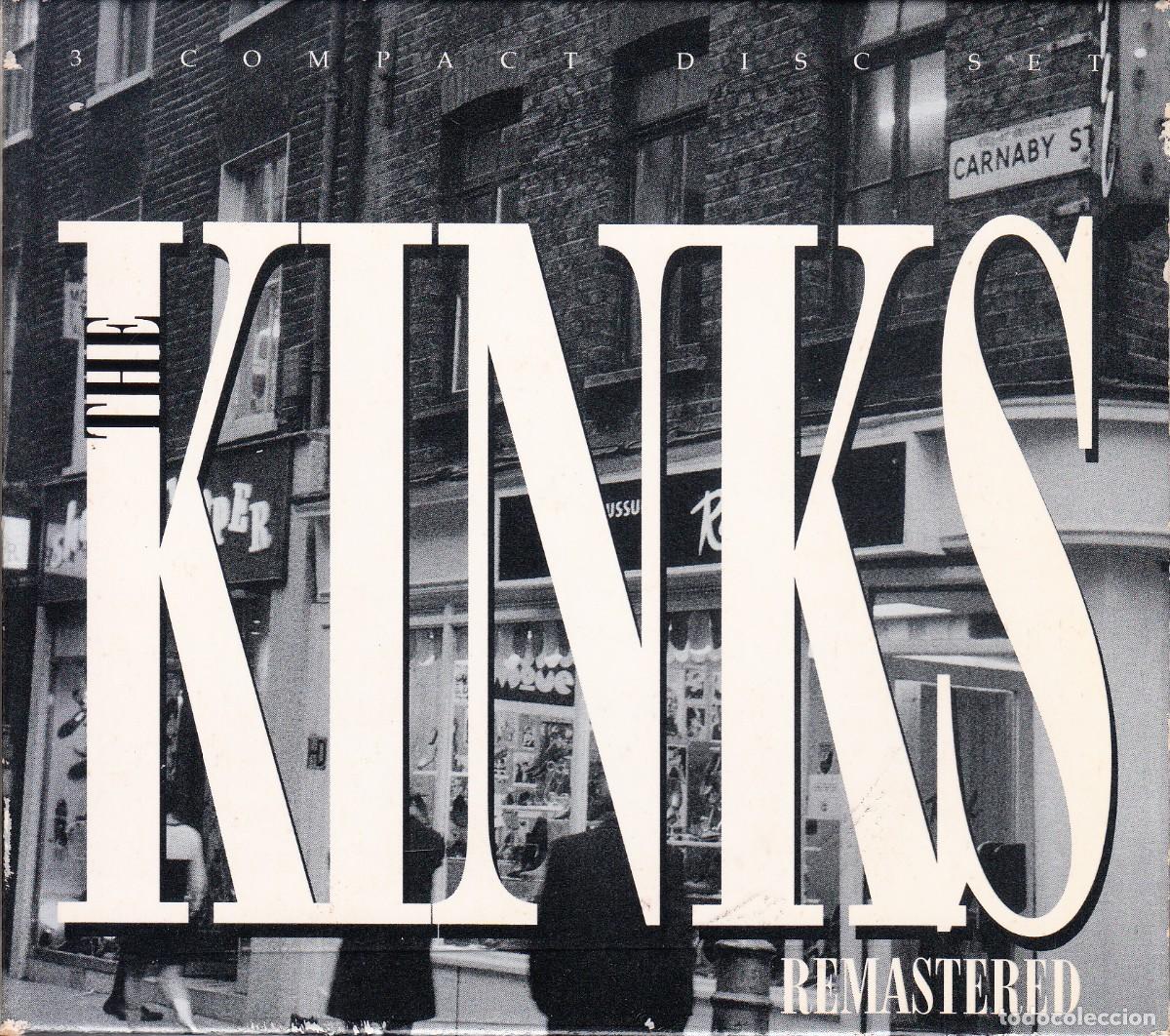 CDs de M&uacute;sica: THE KINKS. TRIPLE RECOPILATORIO REMASTERIZADO. 3 CD.