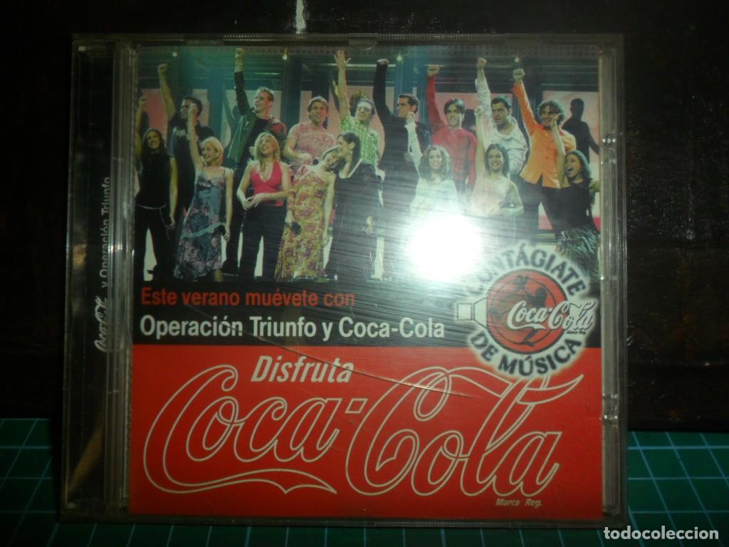 CD di Musica: 144- CD Operaci&oacute;n Triunfo y Coca-Cola (2002) - En muy estado