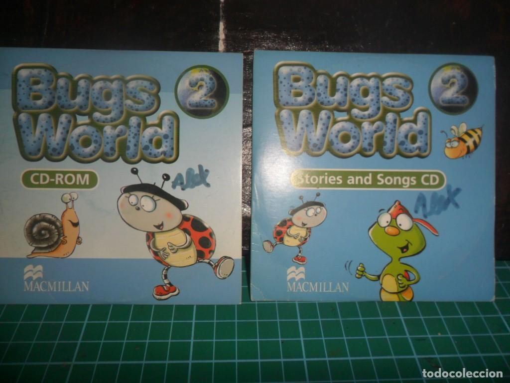 CDs de M&uacute;sica: 142- Pack Ingl&eacute;s Ni&ntilde;os: Bugs World 2 CD-ROM + Audio CD - Macmillan