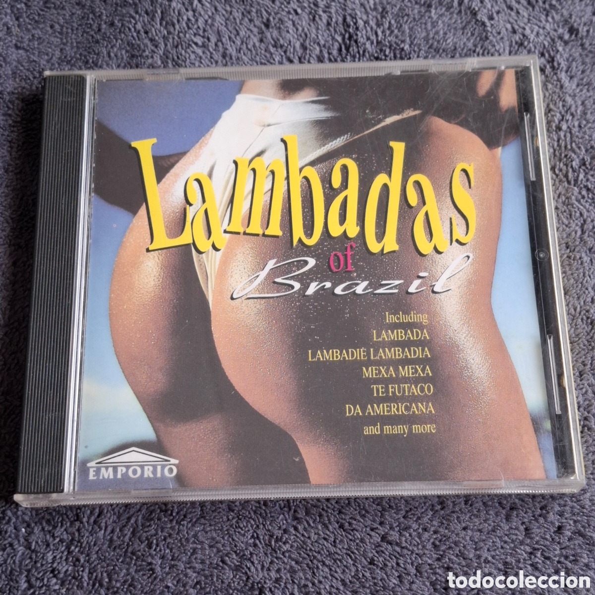CDs de M&uacute;sica: CD78. Lambidas Of Brazil, Cd, &Aacute;lbum, Recopilatorio Varios Artistas, Emporio, UK, 1994.