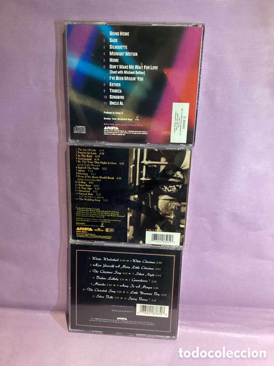 CDs de m&uacute;sica: Lote 3 Discos - Kenny G - Foto 2