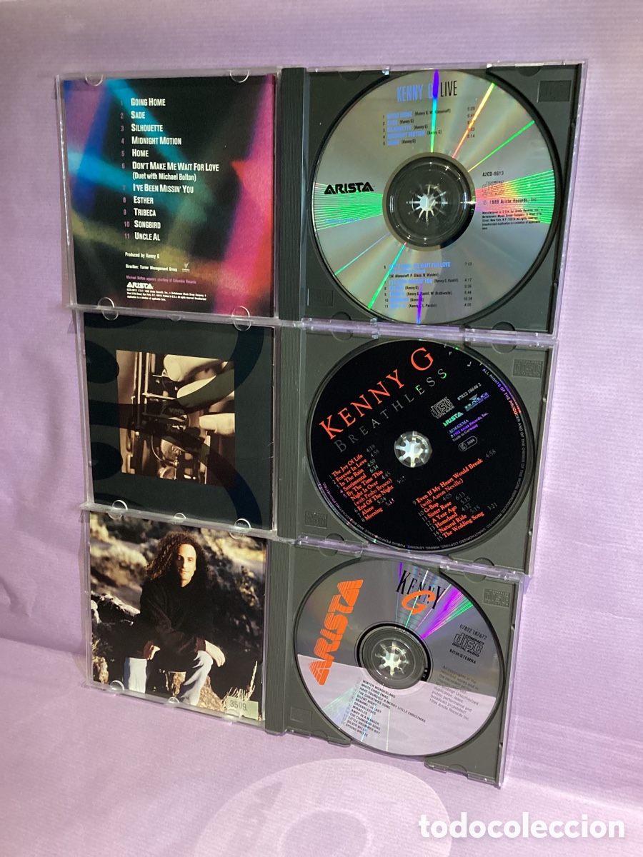 CDs de m&uacute;sica: Lote 3 Discos - Kenny G - Foto 4