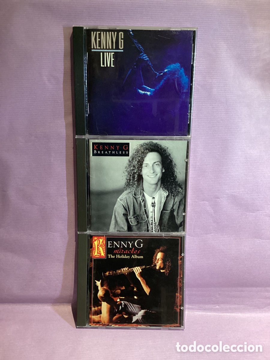 CDs de M&uacute;sica: Lote 3 Discos - Kenny G
